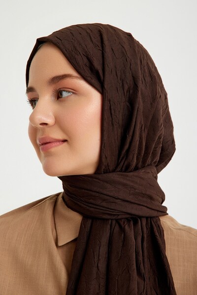 QANU Bitter Coffee Bamboo Cashew Shawl