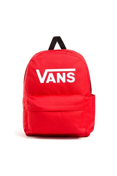 Vans Unisex Red Old Skool Print Rucksack Vn000H50Izq1