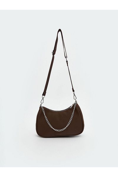 LC Waikiki Lcw Accessories Brown Detachable Strap Women's Shoulder Bag