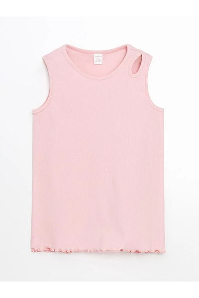LC Waikiki Lcw Eco Crew Neck Girls' Undershirt and Leggings 2-Piece