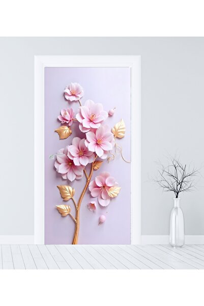 RENKLİ HOBBY Kapı Kaplama Folyosu - Kapı Sticker Giydirme - Kendinden Yapışkanlı