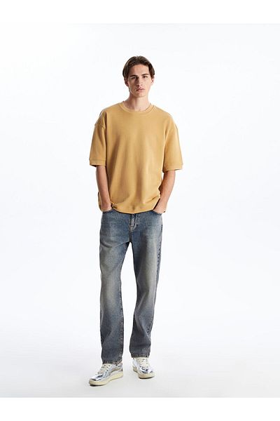 LC Waikiki Crew Neck Short Sleeve Men's Sweatshirt