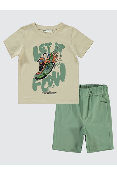 Civil Boys Boy's Suit 2-5 Years Stone Color