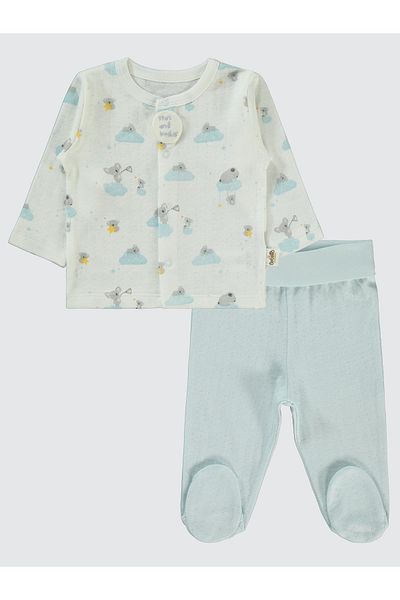 Bebetto 0-6 Months Baby Boy Pajama Set Blue