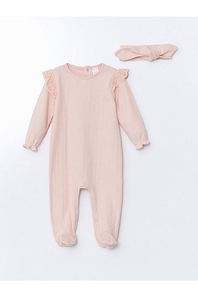 LC Waikiki Lcw Baby Crew Neck Baby Girl Hospital Discharge Set