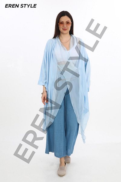 EREN STYLE Caftan și bluză oversize din mătase italiană
