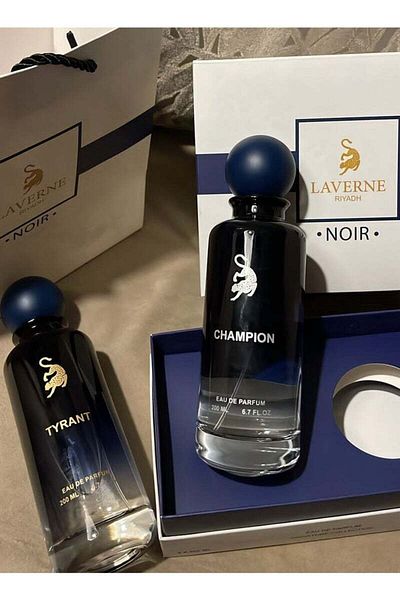 Laverne New Laverne package: Tyrant Eau de Parfum 200ml and Champion Laverne 200ml