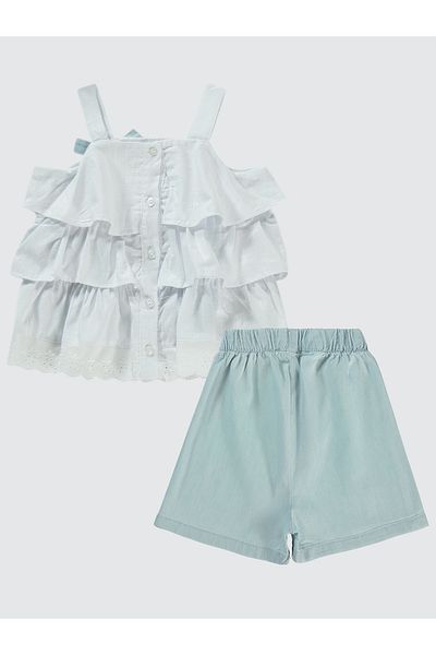 Civil Girls 2-5 Years Old Girl's Ecru Suit Set