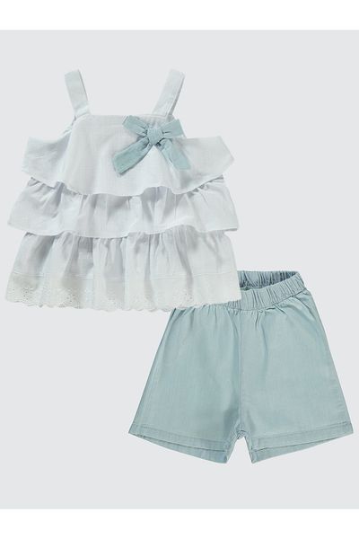 Civil Girls 2-5 Years Old Girl's Ecru Suit Set