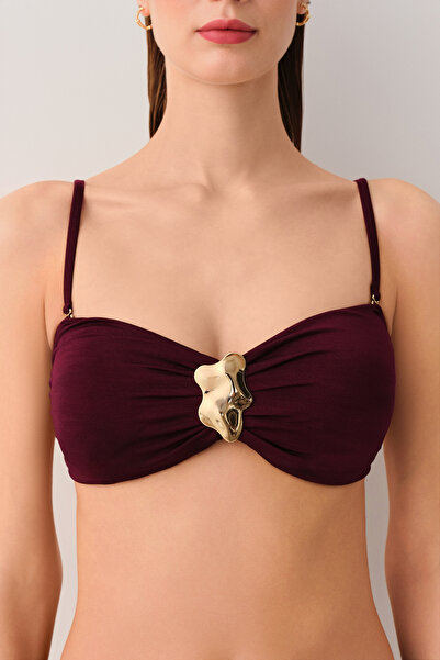 SUWEN Στράπλες μπικίνι με αξεσουάρ Stary