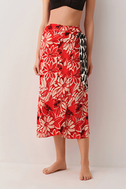 SUWEN Rana Beach Skirt