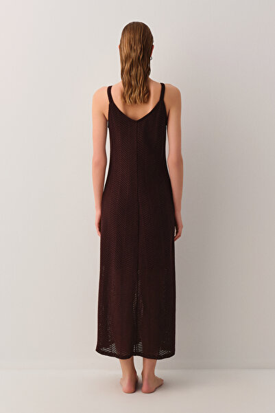 SUWEN Lotus Beach Dress