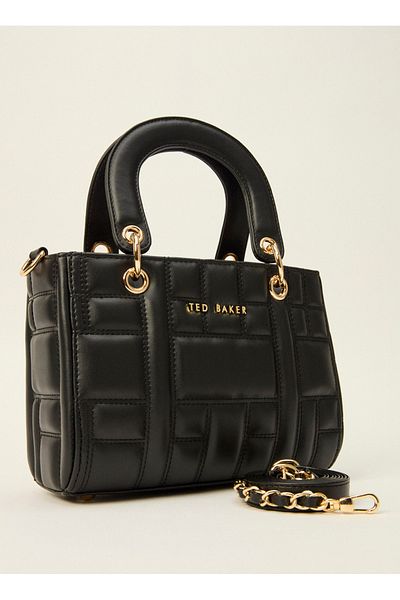 Ted Baker حقيبة يد نسائية سوداء TBSS25FHB013