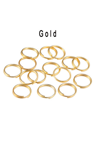 Choice 8 مم × 200 قطعة ذهبية 50-200 قطعة/مجموعة حلقات قفز مفتوحة من الروديوم ...