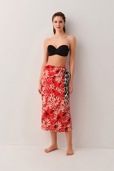 SUWEN Rana Beach Skirt