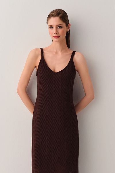 SUWEN Lotus Beach Dress
