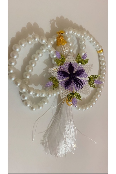 L MAN İğne Oyalı Tesbih Hediyelik Hobi