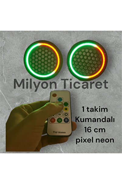 Leddekor Milyon Ticaret 16 Cm Piksel Neon Midrange Kapağı