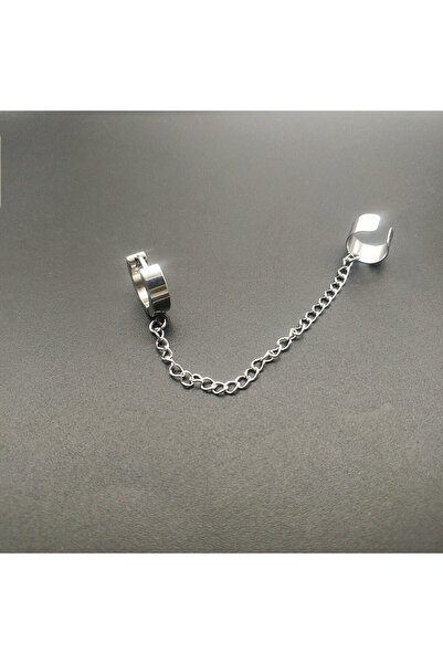 Choice S3-1pc-silvery 1 Pcs Stainless Steel Painless Ear Clip Earrings for Me...