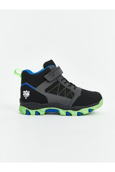 LC Waikiki Lace-up and Velcro Boy's Trekking Boots