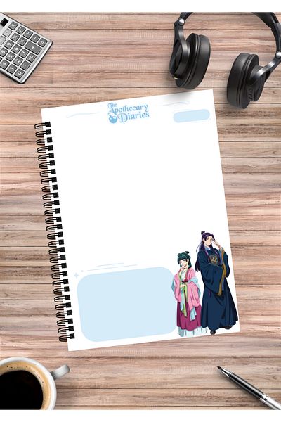 mertfigur The Apothecary Diaries Anime Spiral Notebook