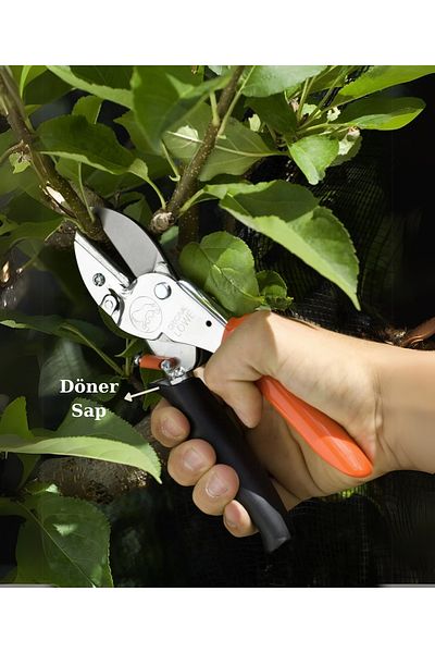 löwe Pruning Shears 1109 Classic Scissors with Swivel Handle - Made in Germany