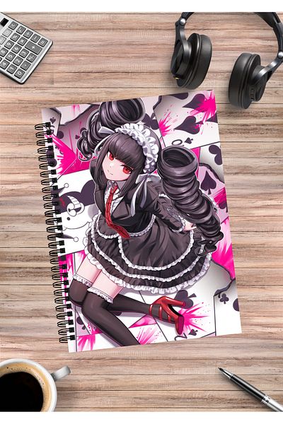mertfigur Danganronpa Anime Spiral Notebook A5 (50 Sheets)