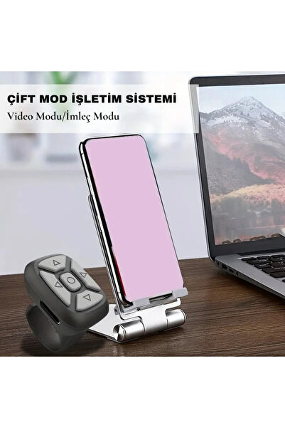 YENİTECH Dokunmatik Sayfa Kaydırıcı Telefon Tablet İçin Fotoğraf Çekme Sayfa Beğenme Selfie Çekme Cihazı