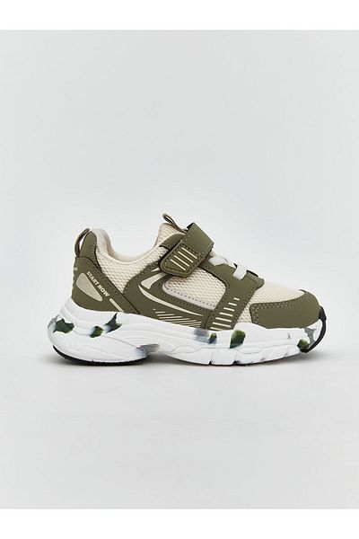 LC Waikiki Baby Boy Sneakers with Laces and Velcro