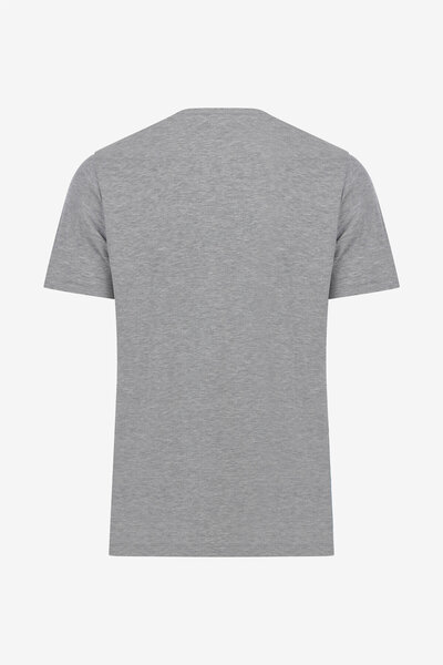 W Collection Gray Crew Neck T-Shirt