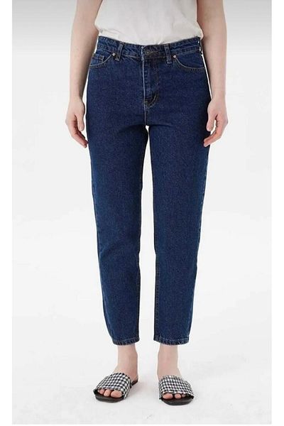 SU SHE Women's Mom Jean - Boyfriend Style up Waist Power Lycra