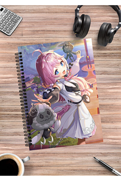 mertfigur Caiet cu spirală Wuthering Waves Encore Anime Spiralli A5 (50 coli)