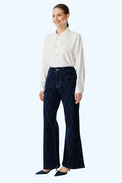 Ghisa PONTOLON JEANS DETALIAT PIATRA