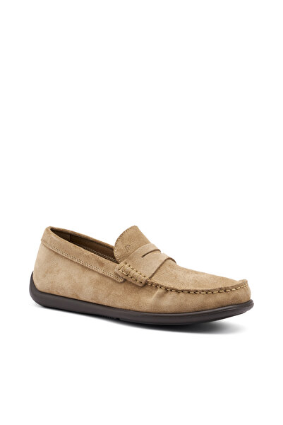 Frau Pantofi pentru bărbați Oxford Klaset 14D2 Beige Frau CASTORO Avena