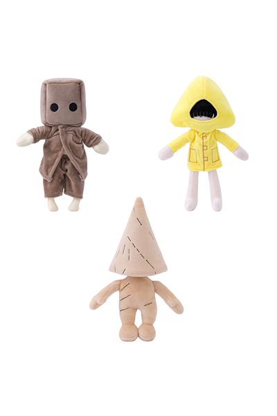 Choice 30cm Set 30cm Little Nightmares Plush Toy Hot Cartoon Figure Doll Adventure Game Stuffed Gift Toys f