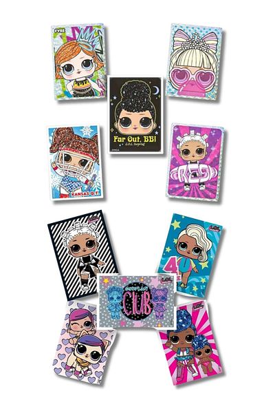 Panini L.O.L Surpise Collection 5 Pack (25 Sticker) Sticker