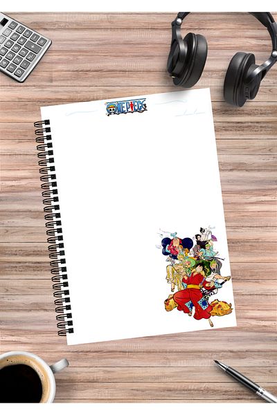 mertfigur One Piece Anime Spiral Notebook A5 (50 Sheets)