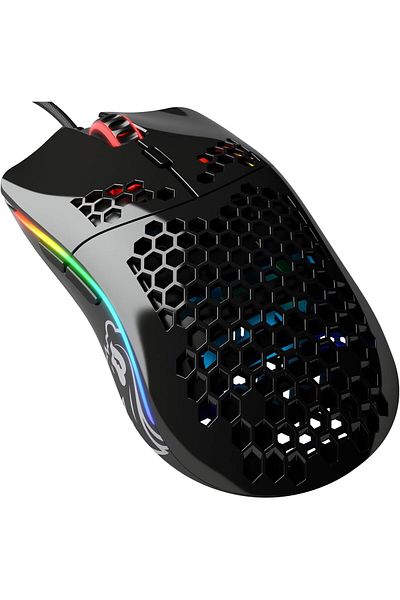 Glorious ماوس ألعاب Glorious PC Gaming Race Model O- - أسود لامع