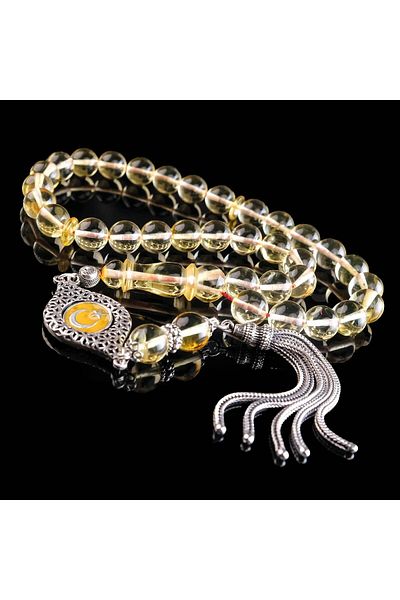 TESBİHCİBABA Special Tassel Water Drop Has Amber Rosary
