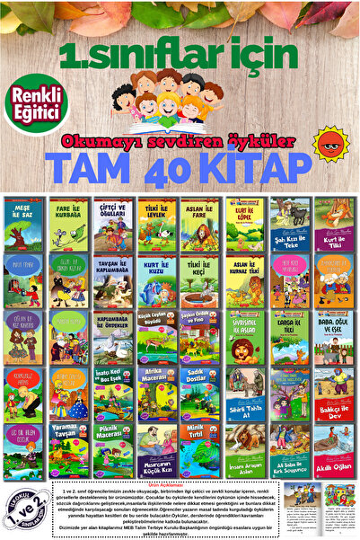 GÖNÜL YAYINCILIK 1.sınıflar Için Okumayı Hızlandıran Eğlenceli Hikaye Seti