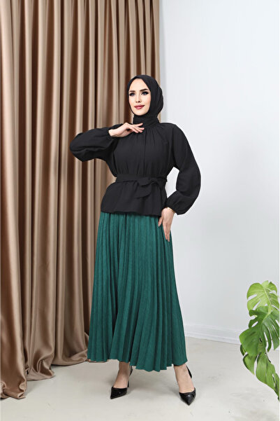 MODAALFABE Πουκάμισο με ζώνη με μαντίλα