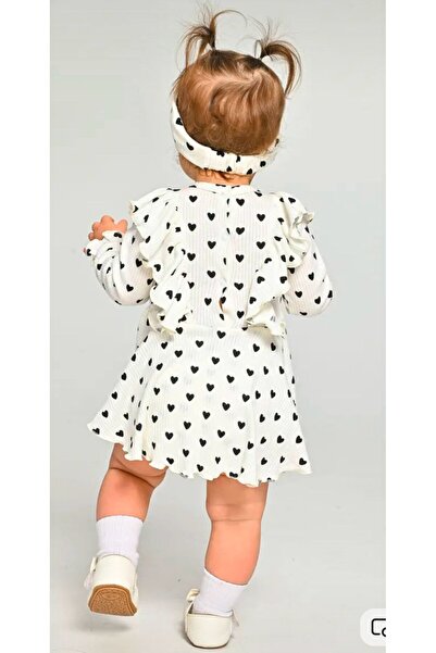 OTTO BABY 100% COTTON HEART PRINTED REPORT COMBED COTTON SET