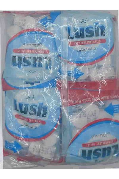 Lush Naphthalene Balls for Wardrobe, Bathroom, Toilet, Wardrobe, Washbasin and More (Pack of 4)
