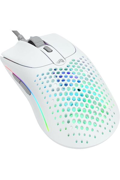 Glorious Model O 2 Wired Mouse, 59g, 26K DPI, White