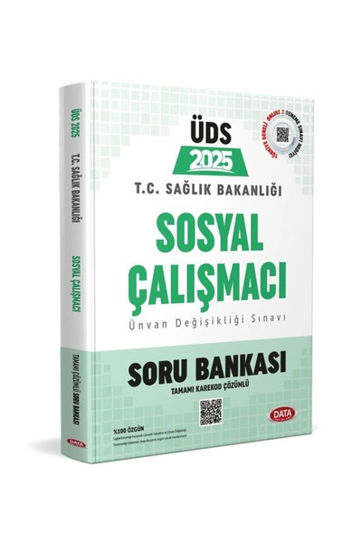 Data Yayınları Data Yayınları 2025 Sağlık Bakanlığı ÜDS Sosyal Çalışmacı Soru...
