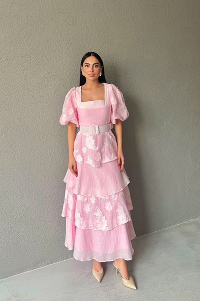 Seda Yalçın Atelier Pink Design Floor Detailed Pinterest Lipari Dress