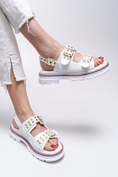 Riccon Ysalitia Women's Sandals 0012120   White