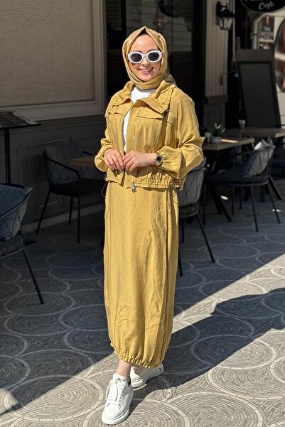 MissWhence Etekli Takım 37200 Sarı