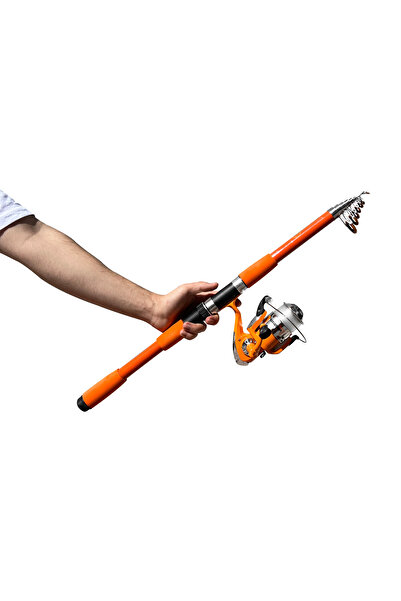 Protackle مجموعة ماكينات كومبو كاميس 2.40 متر برتقالي