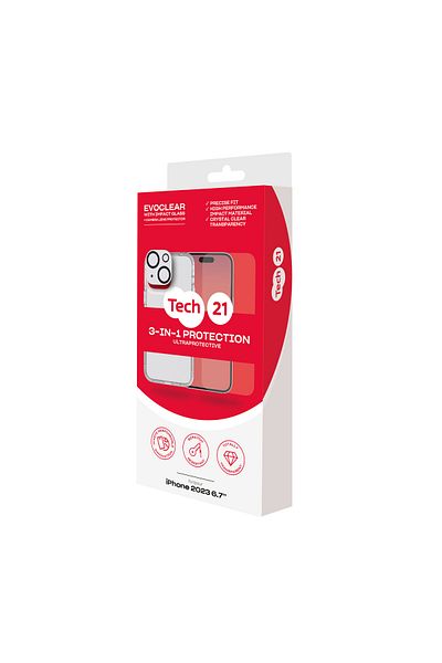 Tech 21 Premium Protection Bundle iPhone 15 Plus